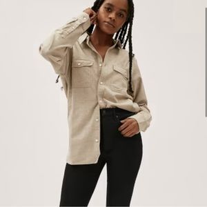 Everlane The Authentic Stretch High Rise Skinny Jeans Cotton Black 26"